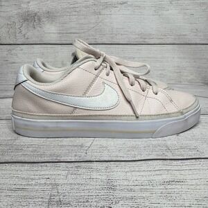 Nike Blazer Low SE Pink Leather Sneakers Women US 7 EUR 38 DM0839 600